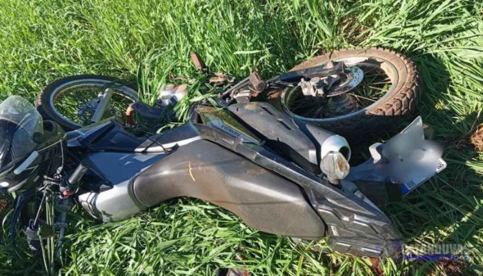 Foto - Catanduvas em Foco Catanduvas - Motociclista de 55 anos que sofre acidente na PR-471